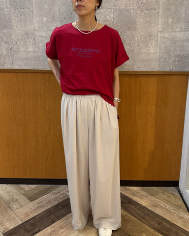 cafune<br>ノルディスワイドパンツ
