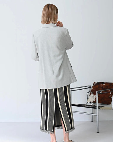 HERENCIA <br> Zigzag stitch jacket