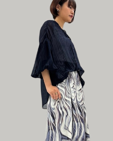 8月10日ライブ<br>ayane 楊柳シアーシャツ