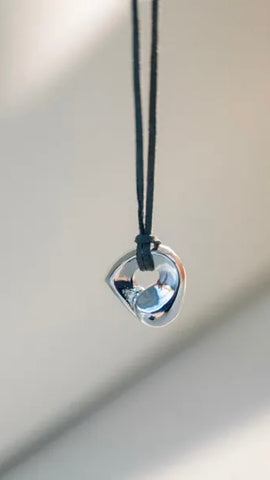 Nothing And Others<br> Fuzzytriangle Code Necklace