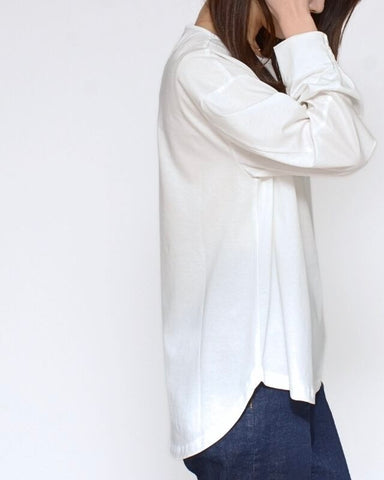 Praia<br>袖シャーリングティラウス