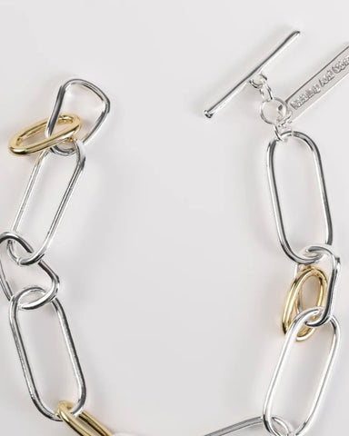 Nothing And Others<br> Multi-motif mix chain Bracelet / マルチモチーフミックスチェーンブレスレット