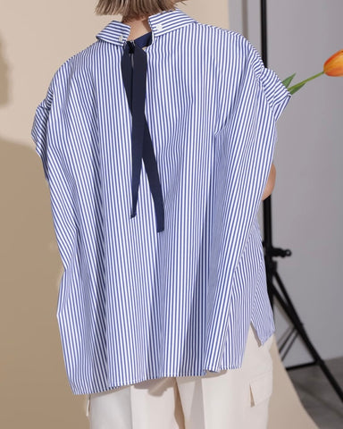 Herencia <br>Back ribbon blouse