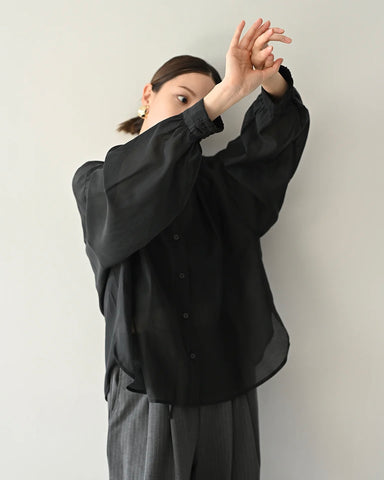 Herencia<br>Back Ribbon Relax Blouse