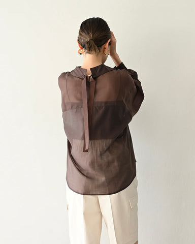 Herencia<br>Back Ribbon Relax Blouse
