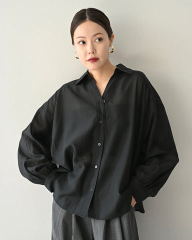 Herencia<br>Back Ribbon Relax Blouse