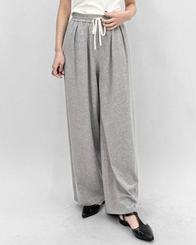 cafune<br> dry cotton wide easy pants