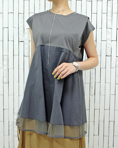 Herencia<br> Tulle docking tunic