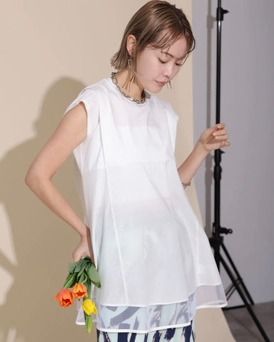Herencia<br> Tulle docking tunic