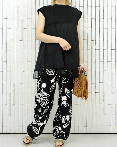 Herencia<br> Tulle docking tunic