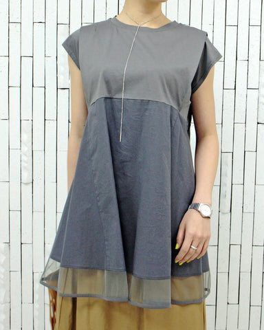 Herencia<br> Tulle docking tunic