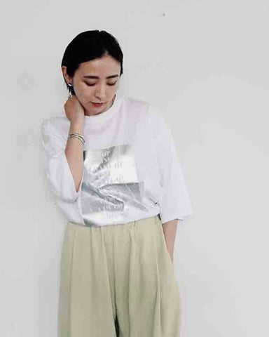 RILATO<br> 箔プリントTシャツ
