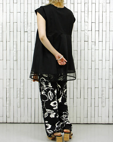 Herencia<br> Tulle docking tunic