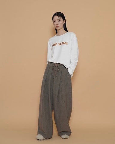 8月10日ライブ<br> CYAN TOKYO チュールスリーブロゴL/S T