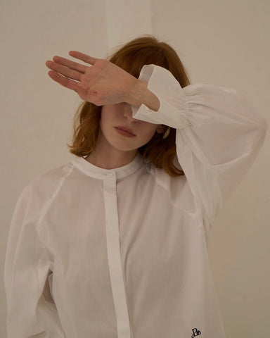 Boutique Ordinary<br> 2Way Band Collar Shirt