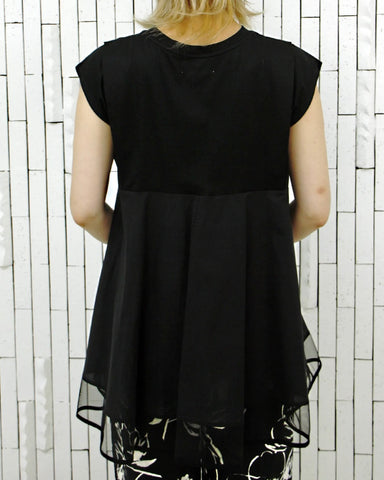 Herencia<br> Tulle docking tunic