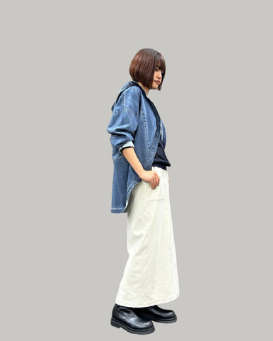 8月15日ライブ<br>ayane ダンガリーフーディシャツ