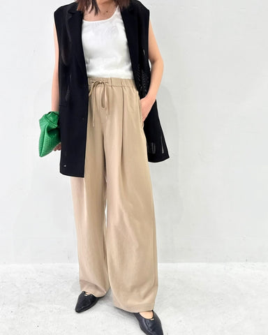 cafune<br> mesh tailored gilet