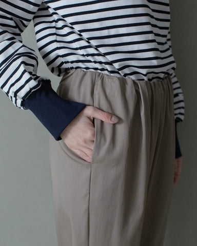 MARECHAL TERRE<br> ウエストギャザーパンツ