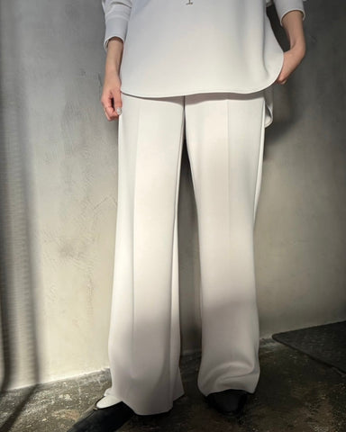 cafune<br> double knit flare pants
