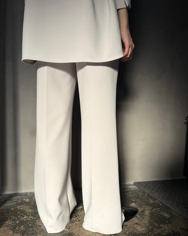 cafune<br> double knit flare pants