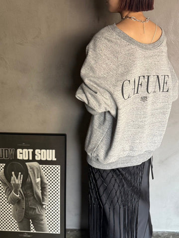 cafune <br> cotton100%sweat pullover