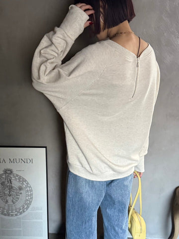 cafune <br> cotton100%sweat pullover