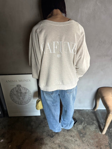 cafune <br> cotton100%sweat pullover