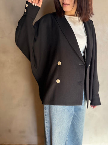 cafune<br> dolman sleeve mesh jacket