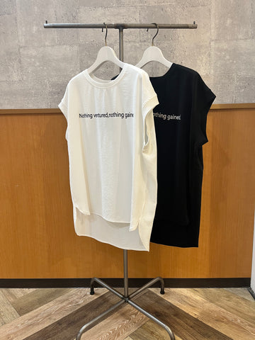 MICALLE MICALLE<br> ロゴカットソー