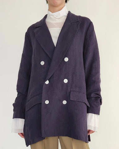 Boutique Ordinary <br> Chou-Chou Sleeve Double Jacket