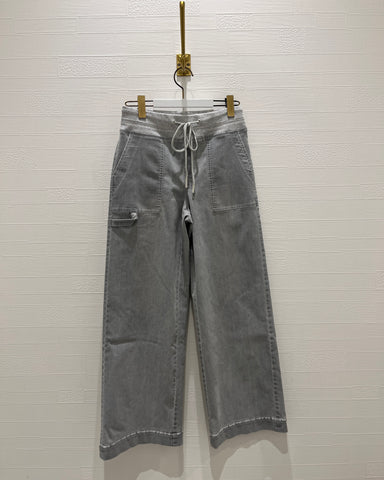 BLUE FRONCE<br>ウエストリブワイドデニム
