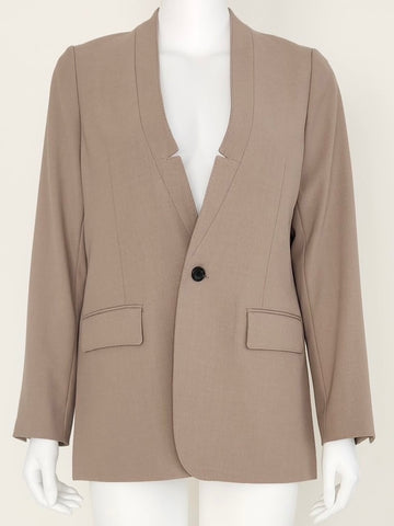 Boutique Ordinary<br>Notched Collar-less Jacket
