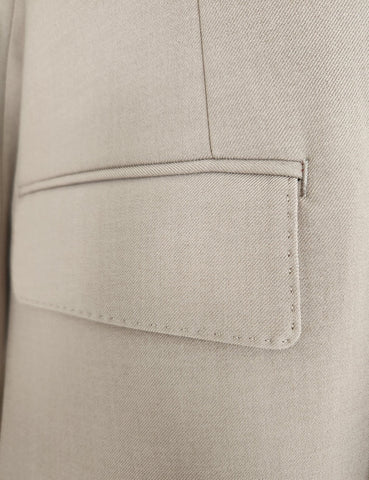 Boutique Ordinary<br>Notched Collar-less Jacket