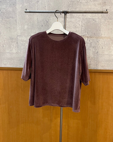 cafune<br>ビロード風Tシャツ