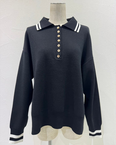 CYAN TOKYOご予約<br> プレーティングニットポロ