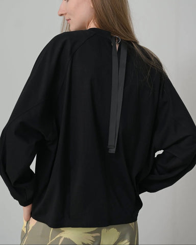 Herencia<br>バックリボンラグランスリーブカットソー