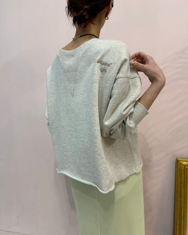cafune<br> bio sweat 2way pullover