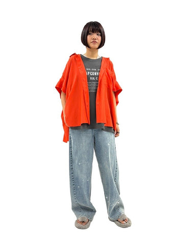 4月26日ライブ ayane<br>シアーニットポンチョカーディガン