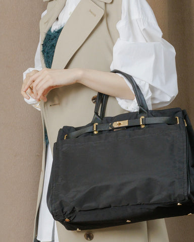 Stoy.<br> ポリエステルベルテッドトートバッグ