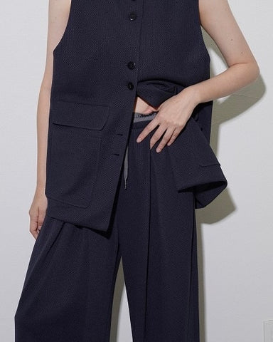 CYAN TOKYOご予約<br> 4ポケットワッフルハーフベスト