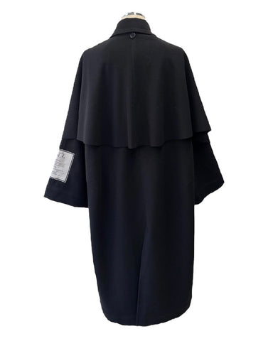 ayane<br>ニードルパンチケープ付きコート