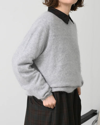 Herencia<br> Airy Touch Cashmere Knit Pullover