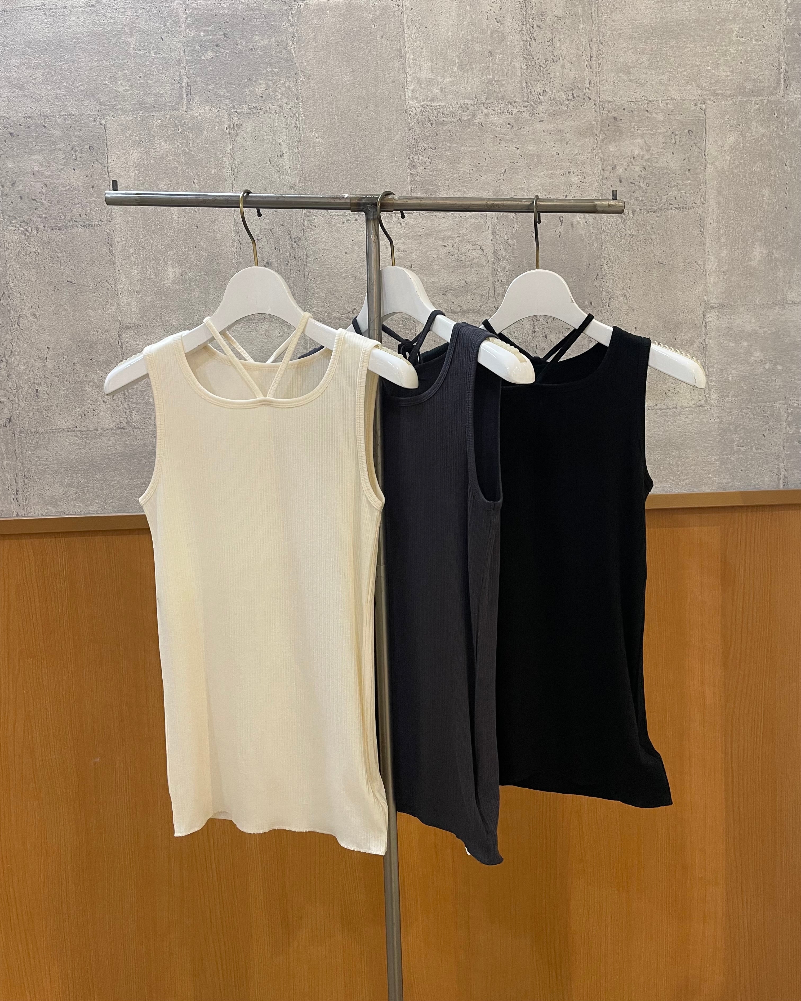 4月29日ライブ mink chair<br>紐付きタンクトップ