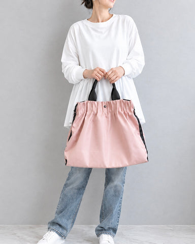 charmaer<br>プリーツナイロンバッグ
