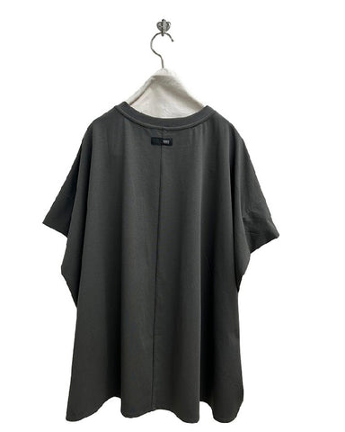 ayane<br>ポンチョ型ロゴTシャツ