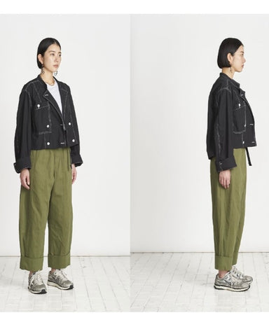 USU予約<br> C/N&ストライプ コック ジャケット