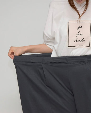 Praia<br> 究極のリラックス　シルケットバレルパンツ