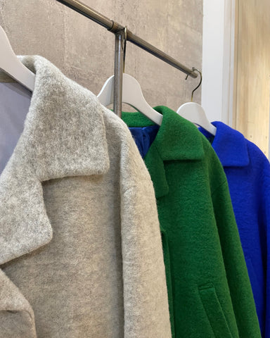 11月20日ライブ BLUE FRONCE<br>テーラードショートコート