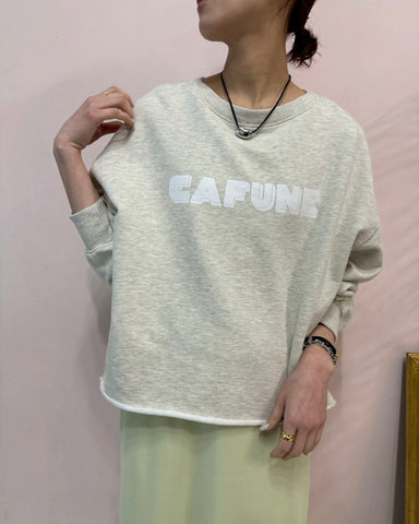 cafune<br> bio sweat 2way pullover